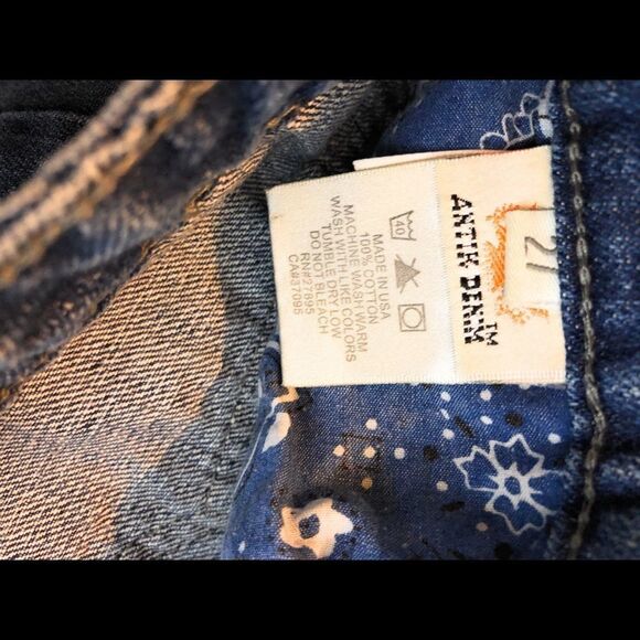 Antik Denim Blue Jeans - Picture 7 of 8